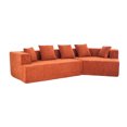 thumbnail image 3 of Living Room Sofas Memory Foam Couch, No Installation & Easy to Transport, Deep Seat Modern Sofa with Chenille Fabric, Couch for Living Room, Bedroom, Apartment, Home Office,Comfortable Sofas, 3 of 6