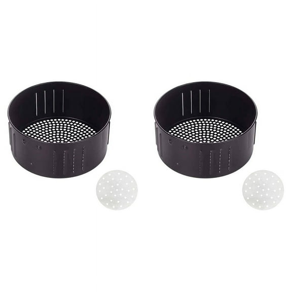 2X Air Fryer Replacement Basket,for All Oven,Air Accessories,Non-Stick Fry Basket,2.6L