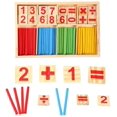 thumbnail image 1 of Children's Wooden Number Stick Toys Preschool Calculation Math Educational Toys, 1 of 5
