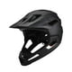 thumbnail image 1 of Casco de bicicleta de cara completa, casco de ciclismo, gorra , cascos protectores, accesorios, casco ligero y cómodo para bicicleta de montaña negro, 1 of 8