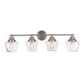 thumbnail image 6 of 19538BNK4 Craftmade Lighting Essex 4 Light Transitional/Modern & Contemporary Bath Vanity in Transitional Style - 38 inches wide by 12.13 inches, 6 of 7
