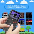 thumbnail image 2 of Funda protectora para Gameboy, carcasa retro para teléfono con juegos 3D, incluye 36 juegos clásicos, compatible con iPhone 11(Negro), 2 of 6