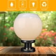 thumbnail image 4 of Shisuyan Solar Post Light Solar Powered Light Garden Fence Decorative Lamp (Warm Light), 4 of 8