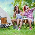 thumbnail image 6 of 600D Oxford Camping Chair Portable Foldable Chair Supports 220 lbs for Picnic, Fishing, Backpacking Background with Pumpkins and Leaves, 6 of 8