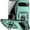 Green, variant on Pozyie for Google Pixel 9 / 9 Pro Rugged Phone Case with Screen Protector, Kickstand, TPU Bumper, Drop Proof Military Grade Protective Shell, Purple