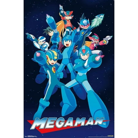 Mega Man 11 - Group Poster Print (22 x 34)