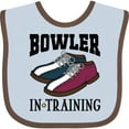 thumbnail image 3 of Inktastic Future Bowler Bowling Shoes Boys or Girls Baby Bib, 3 of 4