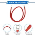 thumbnail image 4 of 1 Pc Cable de Inversor de Batería 6 AWG Gauge 2.5FT 5/16" Terminal de Batería Universal para Automóvil Vehículo Barco RV Solar Cobre Estañado Rojo, 4 of 7