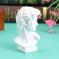thumbnail image 5 of Portalápices Resina David Retrato Estatua Maquillaje Cepillo Almacenamiento Maceta (S), 5 of 5