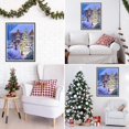 thumbnail image 4 of Kit de pintura de diamantes navideños con diamantes de imitación, bordado de 30 x 40 cm, kit de pintura de diamantes navideños con diamantes, pintura de diamantes 5d de bricolaje, Navidad, 4 of 5