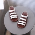 thumbnail image 2 of XIYNBAOK Girls Slip on Sandals Baby Sandals 12-18 Months Soft Sole Baby Shoes Size 9 Girls Shoes Toddler Shoes with Lights Black Baby Girl Shoes 4 Toddler 12 Month Shoes Girl Baby 2 High Top, 2 of 7