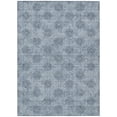 thumbnail image 2 of Addison Rugs Chantille Indoor/Outdoor Transitional Damask Blue Machine Washable Rectangle Rug, 10' x 14', 2 of 8