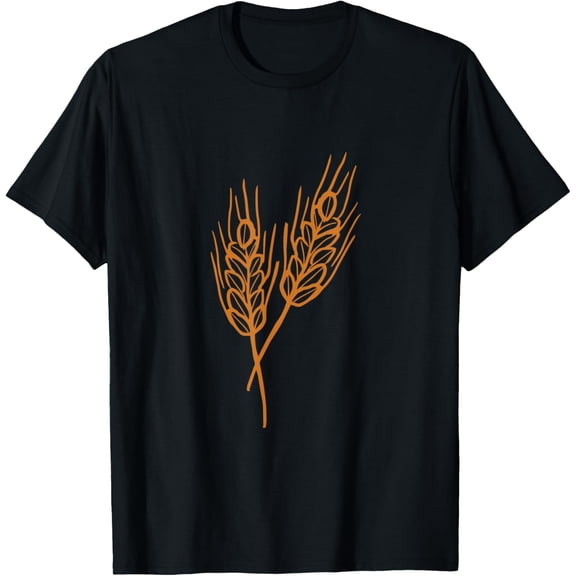 Wheat illustration bread baker outfit T-Shirt