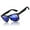 Black Frame|Dark Blue Lens, variant on Classic Retro Polarized Black Sunglasses for Men Women Fishing Driving Hiking