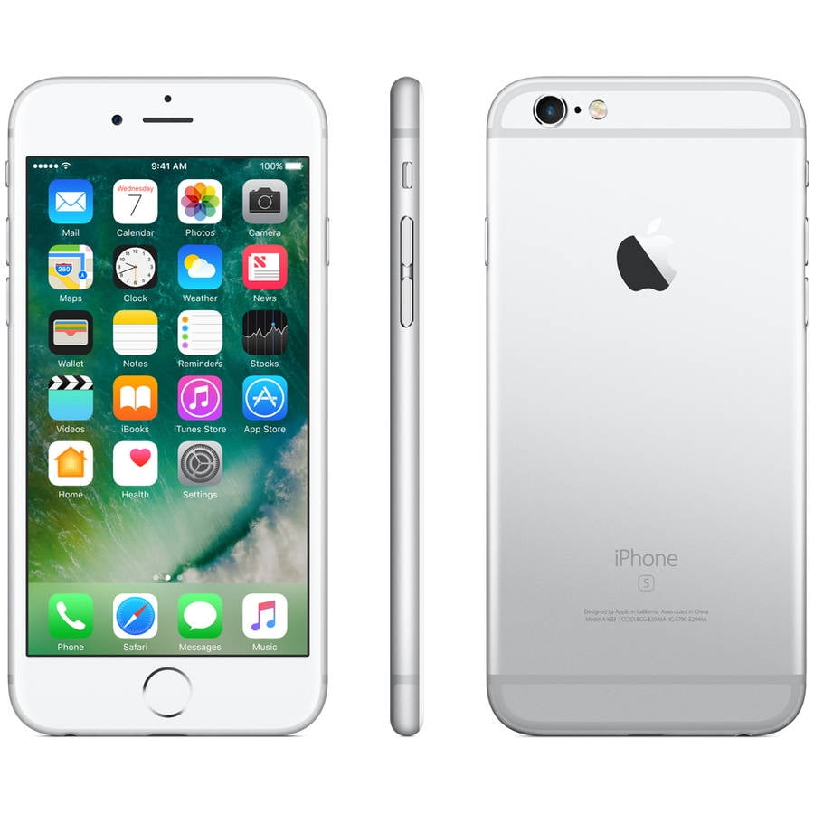 Refurbished Apple iPhone 6s 128GB, Space Gray - Unlocked GSM 