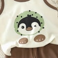 thumbnail image 5 of Toddler Boy Outfit Set Cartoon Print Vest and Comfy Shorts Baby Boy Summer Clothes 6 9 12 Months 3T 6T, 5 of 5