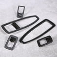 thumbnail image 2 of Cubierta del botón del interruptor de la ventana ANGGREK Fibra de carbono 5 piezas para BMW Serie 3 F30 2013-2018, 2 of 8