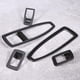 thumbnail image 2 of Cubierta del botón del interruptor de la ventana ANGGREK Fibra de carbono 5 piezas para BMW Serie 3 F30 2013-2018, 2 of 8