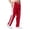 Red, variant on Kukoosong Sweatpants for Men, Men's Fashion Solid Color Drawstring Elastic Waist Pocket Sports Pants, Loose Comfy Trousers