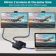 thumbnail image 2 of HDMI Splitter 1 in 2 Out, 4K HDMI Splitter para Monitores Duales, 2 Puertos HDMI Splitter 1 in2 Out, Adaptador Dual para Monitor Fire Stick, PS4, Xbox, PS3, Sky Q Box (Solo Espejo, No Extender), 2 of 7