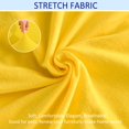 thumbnail image 4 of Stretch Bar Stool Covers, Soft Barstool Slipcover Elastic Spandex Furniture Chair Seat Cover with Elastic Bottom Dining Chair Covers Machine Washable for Living Room-Purple-Set of 2, 4 of 8