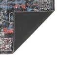 thumbnail image 5 of Unique Loom Mangata Collection Area Rug - Mahtaab (2' x 7' 10" Runner Black/Blue), 5 of 11