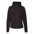 thumbnail image 1 of DRI DUCK  Womens Ascent Soft Shell Hooded Jacket, L, Black, 1 of 1