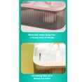 thumbnail image 5 of Furry Friend's Oasis: Flower Water Fountain With Transparent Base, Ideal For Monitoring And Encouraging Hydration, 5 of 8