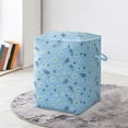 thumbnail image 4 of Storage Bags for Clothes Summer 2025! kchsji Oversized Clothes Quilts Storage Bag Wardrobe Sorting Storage Box Portable Storage Bag Zipper Cup Storage Bag, 4 of 7