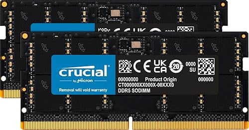 32GB Kit (2x16GB) DDR5-4800 SODIMM CL40 (16Gbit) - Walmart.ca