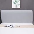 thumbnail image 7 of Stretch Bed Headboard Cover,Small Square Jacquard Headboard Slipcover, Dustproof Bed Head Cover for Bedroom，Dirtproof Bed Headboar - style:style 1, 7 of 7