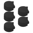 thumbnail image 2 of Thumbs Cushion, 5pcs Position Correction Black Silicone Sore Relief Clarinet Thumb Rest Durable  for Instrument, 2 of 7