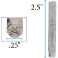 thumbnail image 2 of The Beadsmith Steel Design Stamp - Metal Elements - 6mm Unicorn - 2.25” Length with 0.25” Stamp Base - Make Custom Jewelry, Add Artistic Whimsy, Used for Stamping & Personalizing Soft Metals, 2 of 6