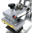 thumbnail image 6 of Hat Heat Press Machine 550W 4.72x4.72" Power Press Industrial Digital Sublimation Heat Press Machine Multifunctional Professional Semi-Automatic Heat Press Transfer Machine for Cap T-Shirt Pillowcase, 6 of 6