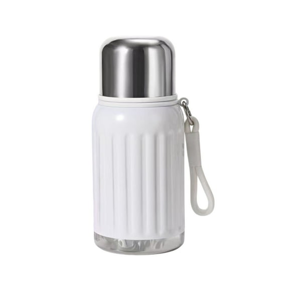 White Insulated Stainless Steel Water Bottle White #T2Z60