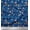 Blue, variant on Soimoi Cotton Duck Fabric Leaves & Floral Artistic Print Fabric by The Yard 42 Inch Wide
