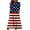 Navy summer dresses for women, variant on Summer Dresses for Women Independence Day Casual Pocket Loose Swing Patriotic Tunic Long Dresses with Pocket 2025 Short Sleeve V-Neck Star Flag Print Maxi Formal Dress Red l