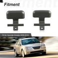 thumbnail image 2 of Upper Lower Center Console Armrest Latch Clips Compatible with Hyundai Sonata 2009-2010 Replace#: 84661-3K000V2 84662-3K000V2 -Gray, 2 of 6