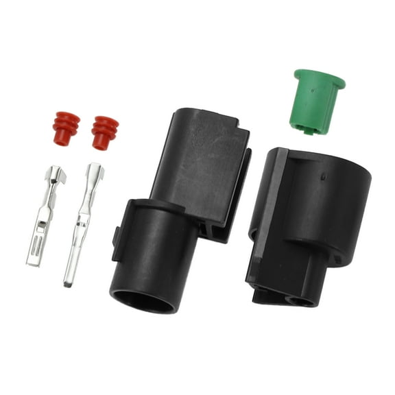 Unique Bargains 1 Pin A/C Compressor Connector Plug Male Female Wire Terminal Connector for Hyundai