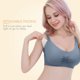 thumbnail image 5 of Sujetador de lactancia para mujer, conjunto de 2 piezas con clip sin costuras, almohadilla push-down, sujetador para mujeres embarazadas, 5 of 6
