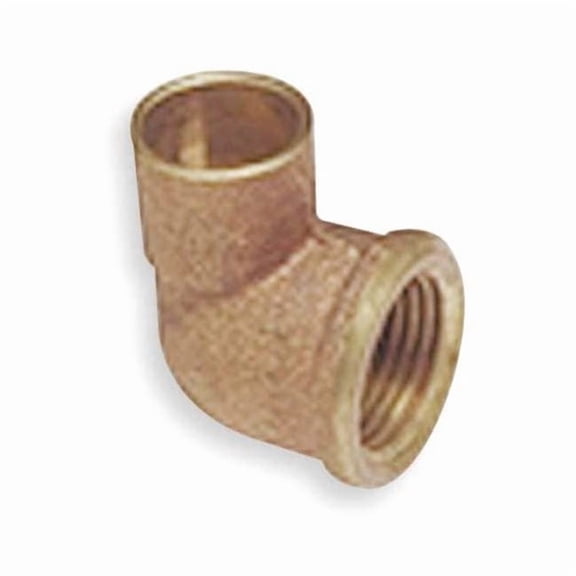 Nibco Reducing Elbow,90 Deg,Cast Copper,1/2" C7073 1/2x3/8
