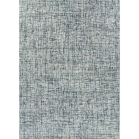 Momeni Thread Contemporary Area Rug  2’3” X 8’  Runner  Blue