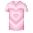 thumbnail image 5 of Vetsdori Womens Short Sleeve Tops Graphic Summer Blouses Valentine's Day Casual Cute,Pullover T-Shirts for Junior Fashion, 5 of 5
