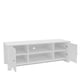 thumbnail image 4 of BOUSSAC Dawson TV Stand with 2 Doors for TVs up to 55", White My Lux Decor Round, 4 of 8