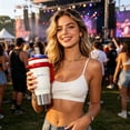 thumbnail image 4 of Vaso térmico de 40 oz con tapa de acero inoxidable Iceberg, gran capacidad, con pajita, ideal para viajes en coche, con aislamiento al vacío, perfecto para el hogar, la oficina o el gimnasio., 4 of 9