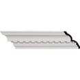thumbnail image 1 of Ekena Millwork MLD05X04X06DE Dentil Crown Moulding, 1 of 1
