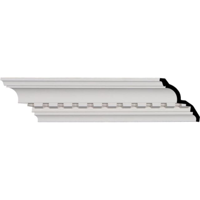 Ekena Millwork MLD05X04X06DE Dentil Crown Moulding