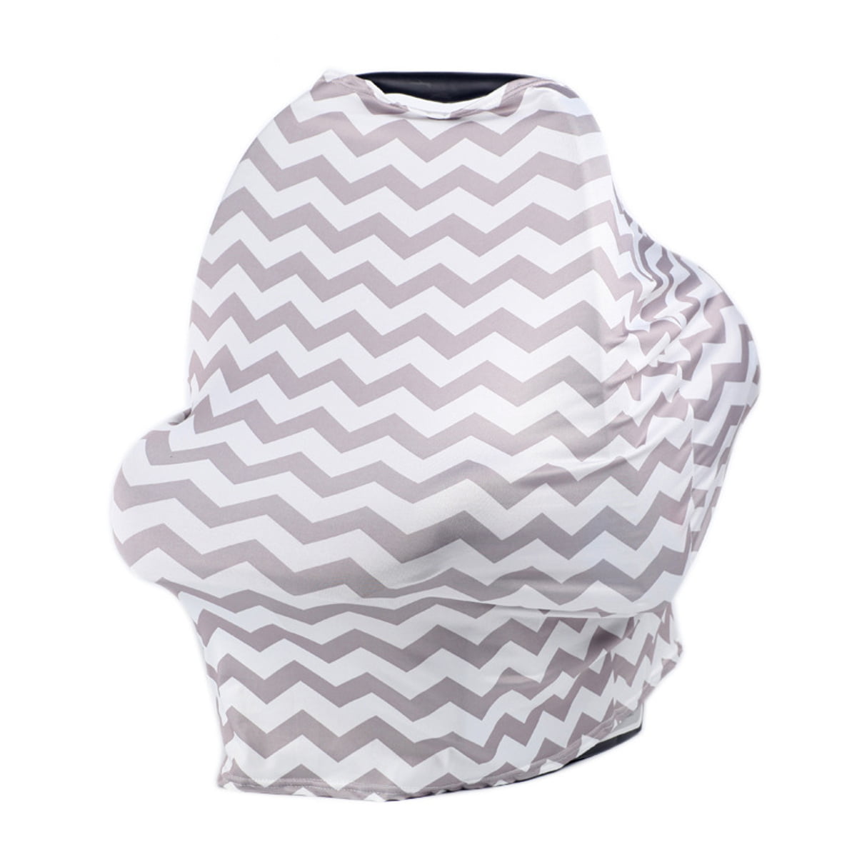 Breastfeeding Scarf with Sewn in Burp Cloth,Multi Use for Baby Car Seat,Covers Light Blanket Stroller Cover Metene Nursing Cover for Breastfeeding Infants