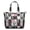 Baseball Patchwork Pattern, variant on Baseball Silhouette Pattern Travel Tote Bags for Women Carry On,Large Weekender Bags for Women Travel,Multi Functional Duffle Bag for Work,Shopping,Sports