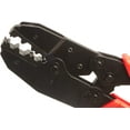 thumbnail image 2 of Professional Heavy-Duty Ratchet Coax Coaxial BNC Connector Crimping Tool for F, RG6, RG55, RG58, RG59, RG62 Siamese Cables – Ideal for CCTV Security Cameras, 2 of 8